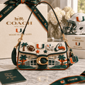 Premium MHC Coach Shoulder Cross With Charm LNTH