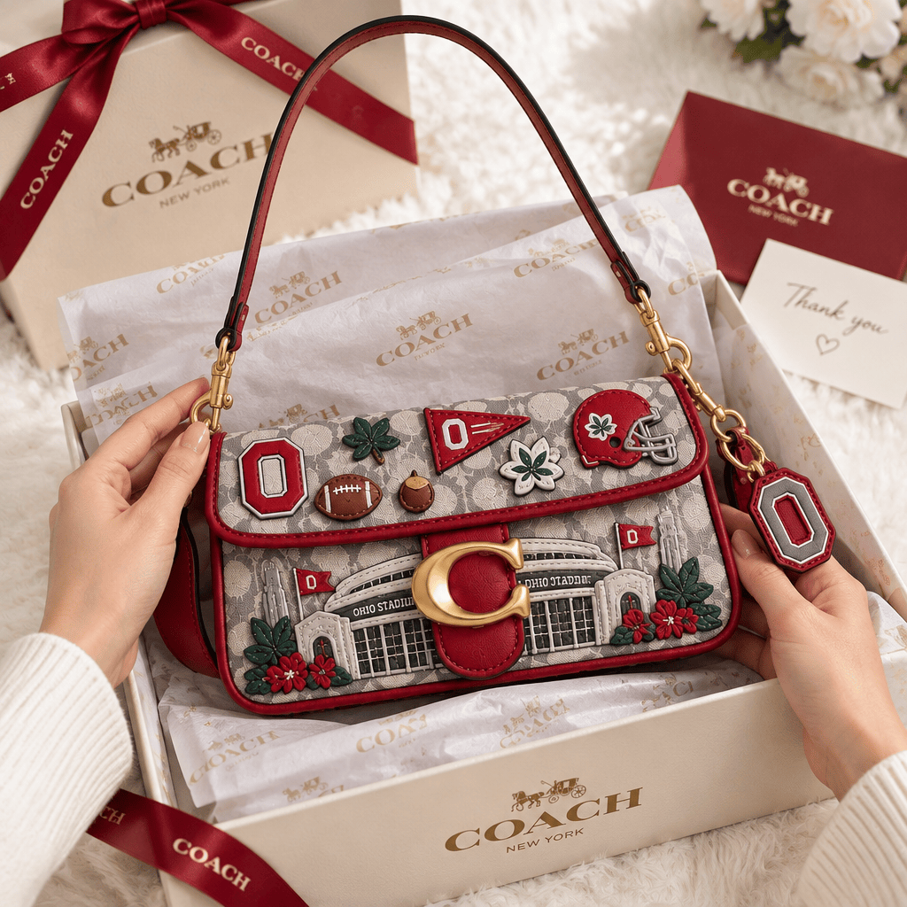 Premium OSB Coach Shoulder Cross With Charm LNTH