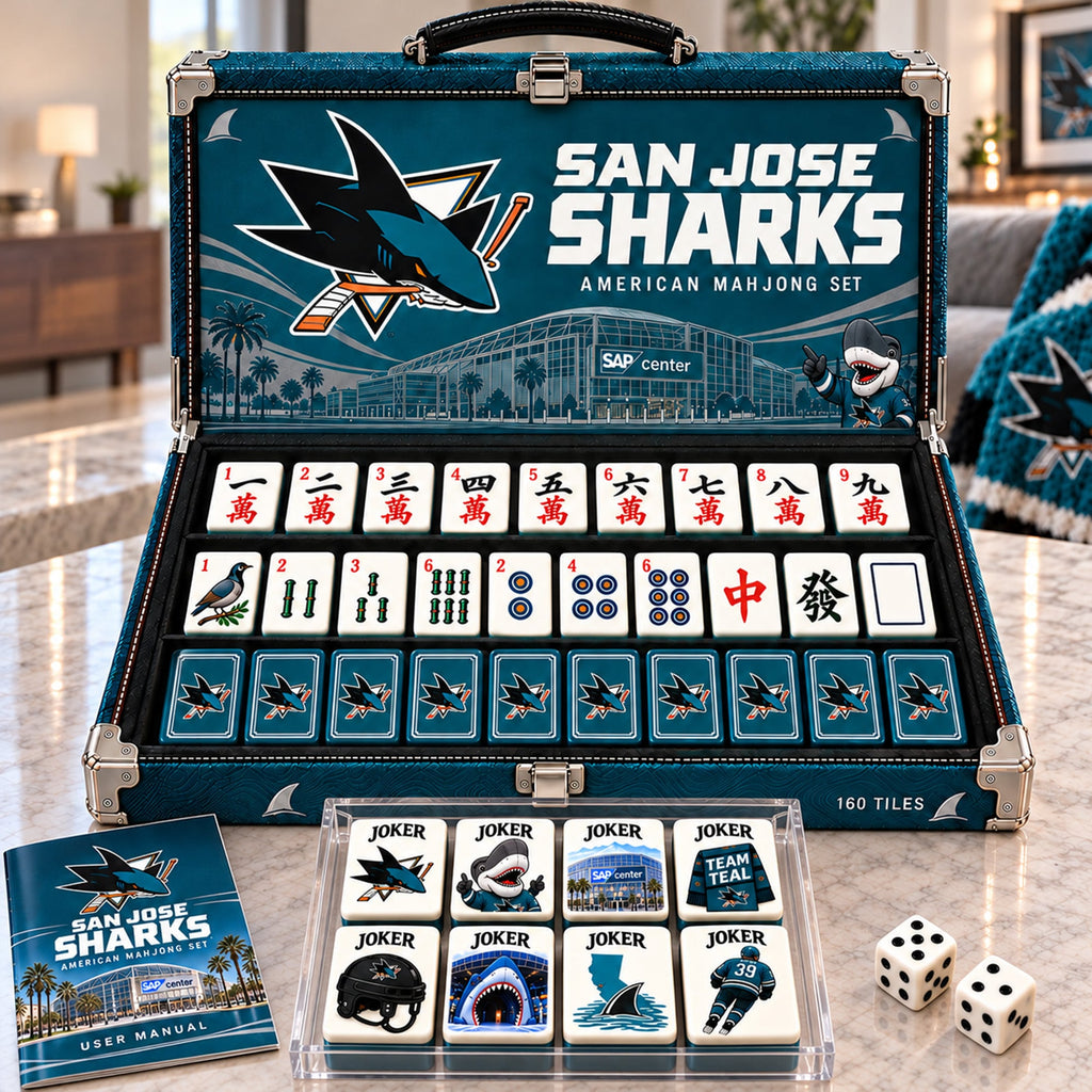 Premium SJF Mahjong Tiles Set PVNA