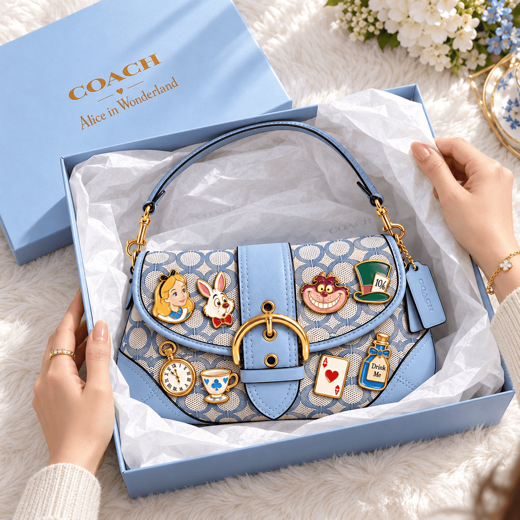Premium ALW Soho Bag With Charm NPL