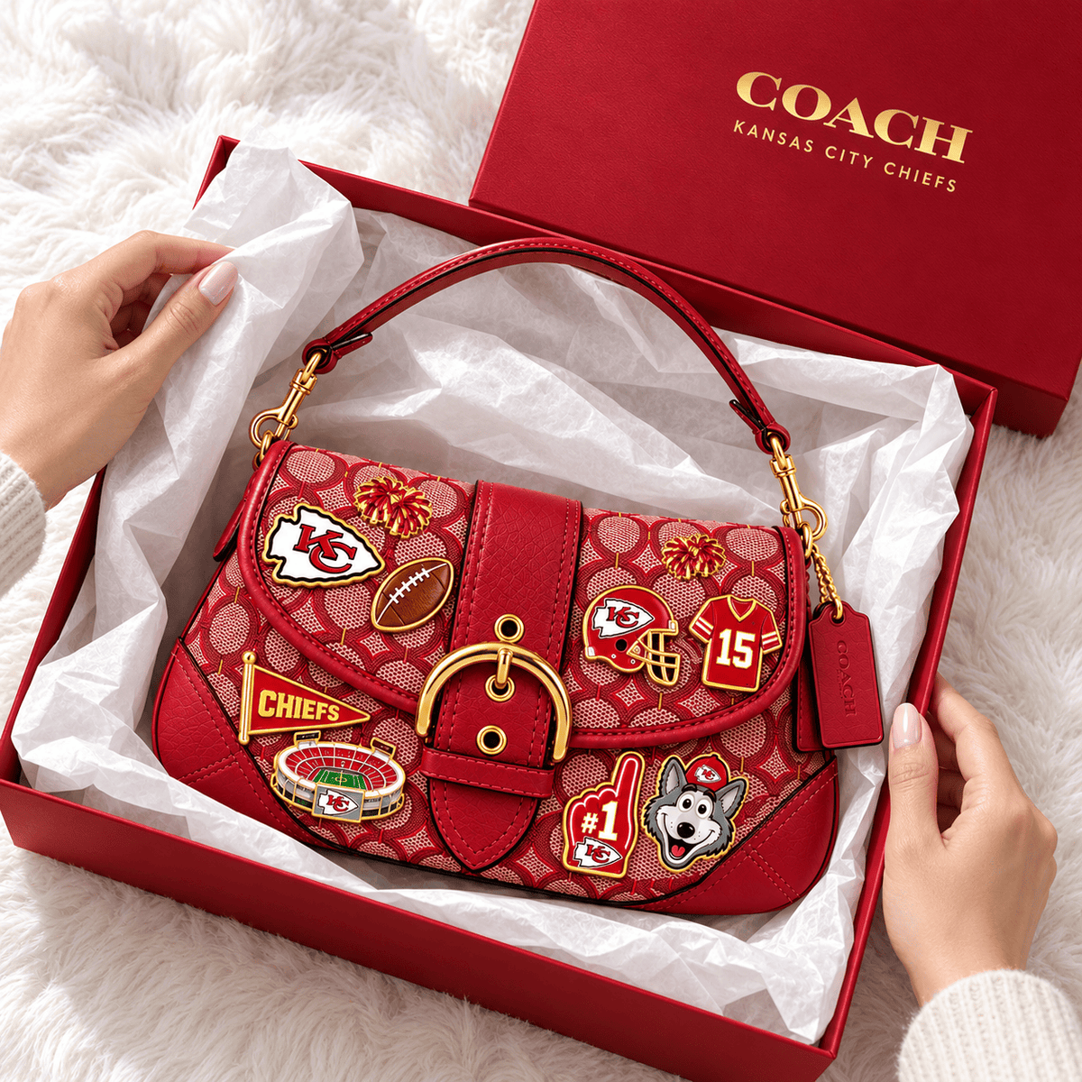 Premium KCC Soho Bag With Charm NPL