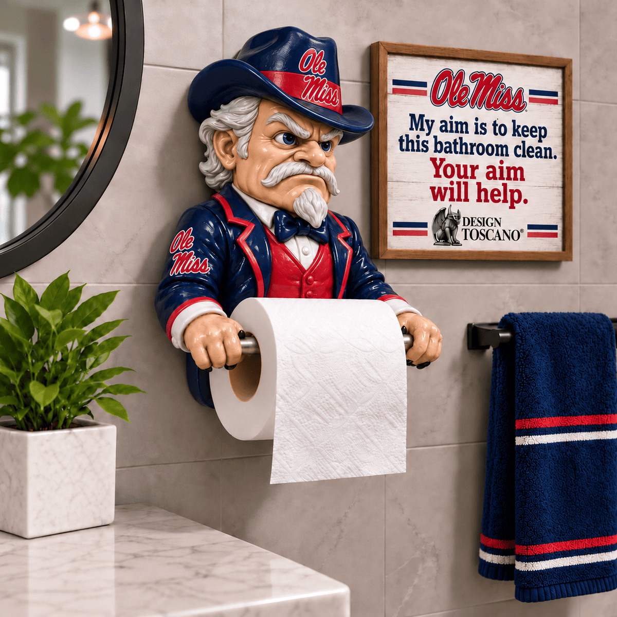 OMR Premium toilet paper holder BMD