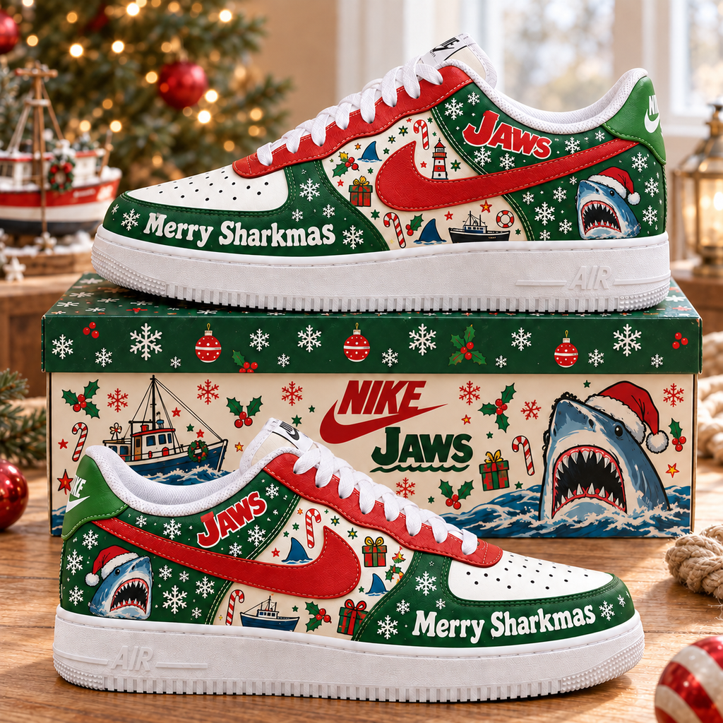 JAWS Premium Christmas Low-Top Sneaker PTKL