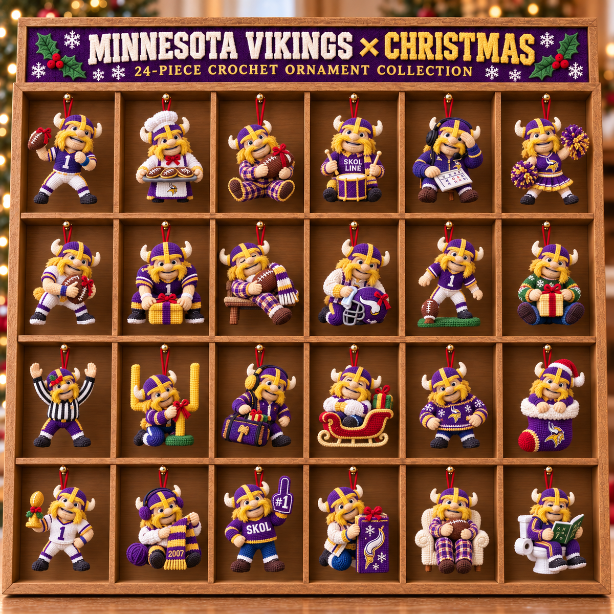 MNV CHRISTMAS MISCHIEF CROCHET COLLECTION HQH