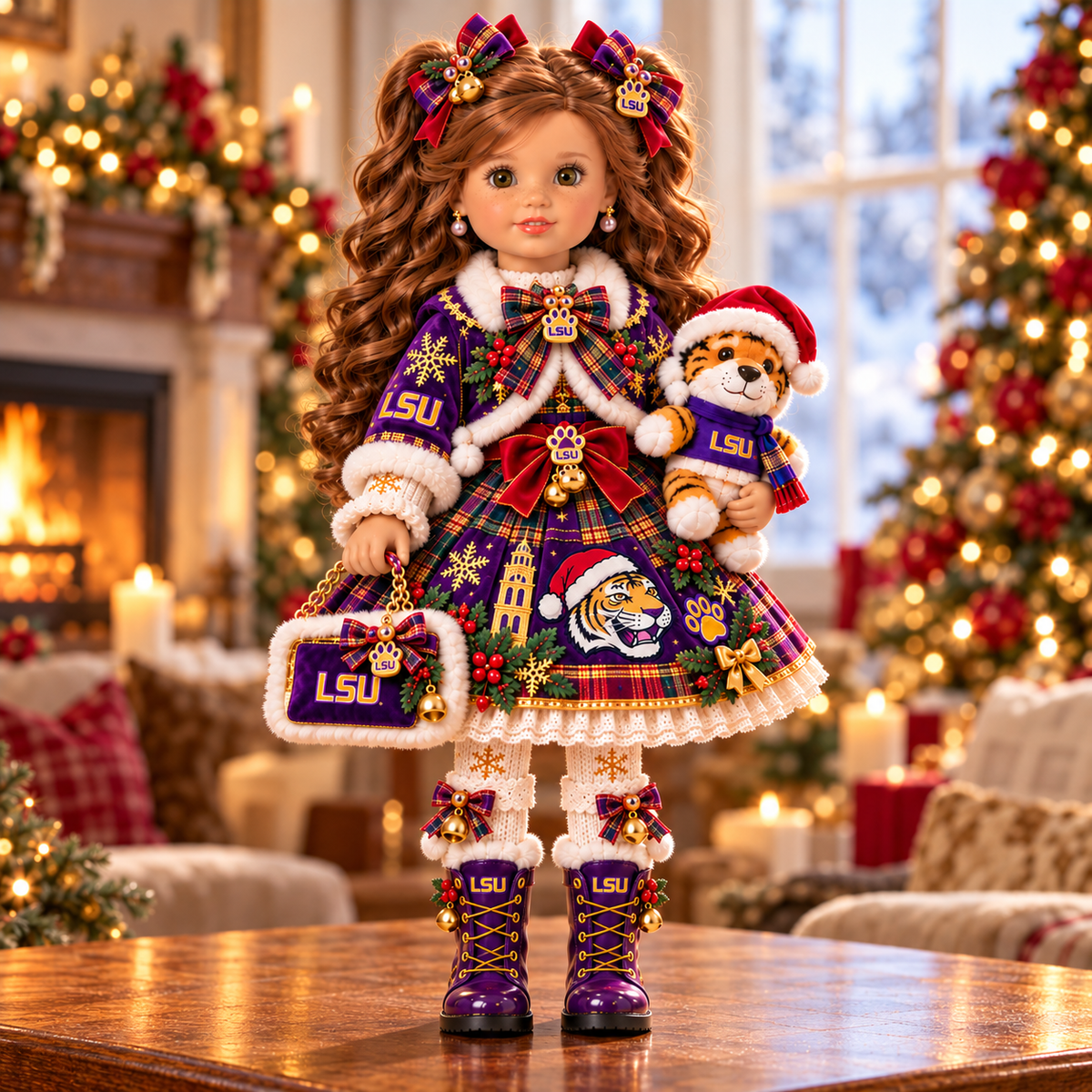 Premium LSU Commemorative Collector Doll PDL