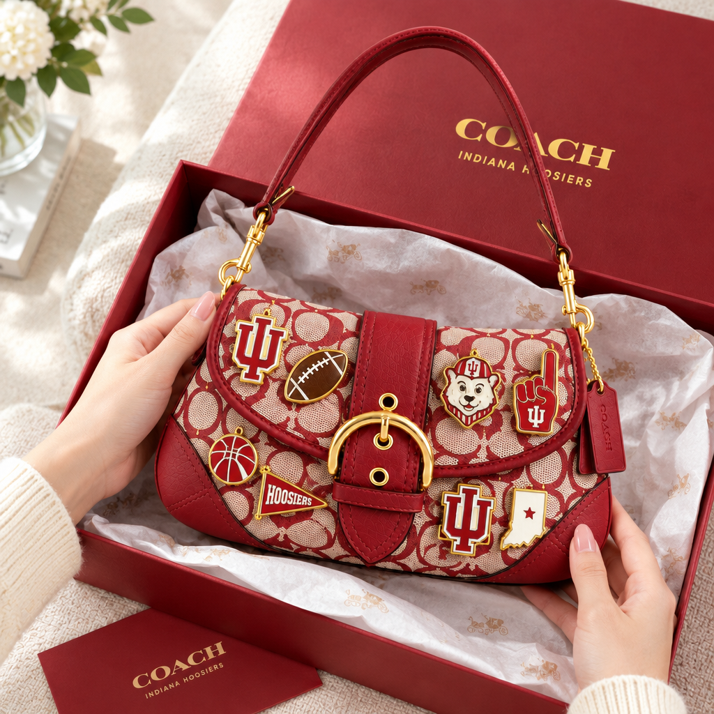 Indiana Hoosiers Soho Bag With Charm