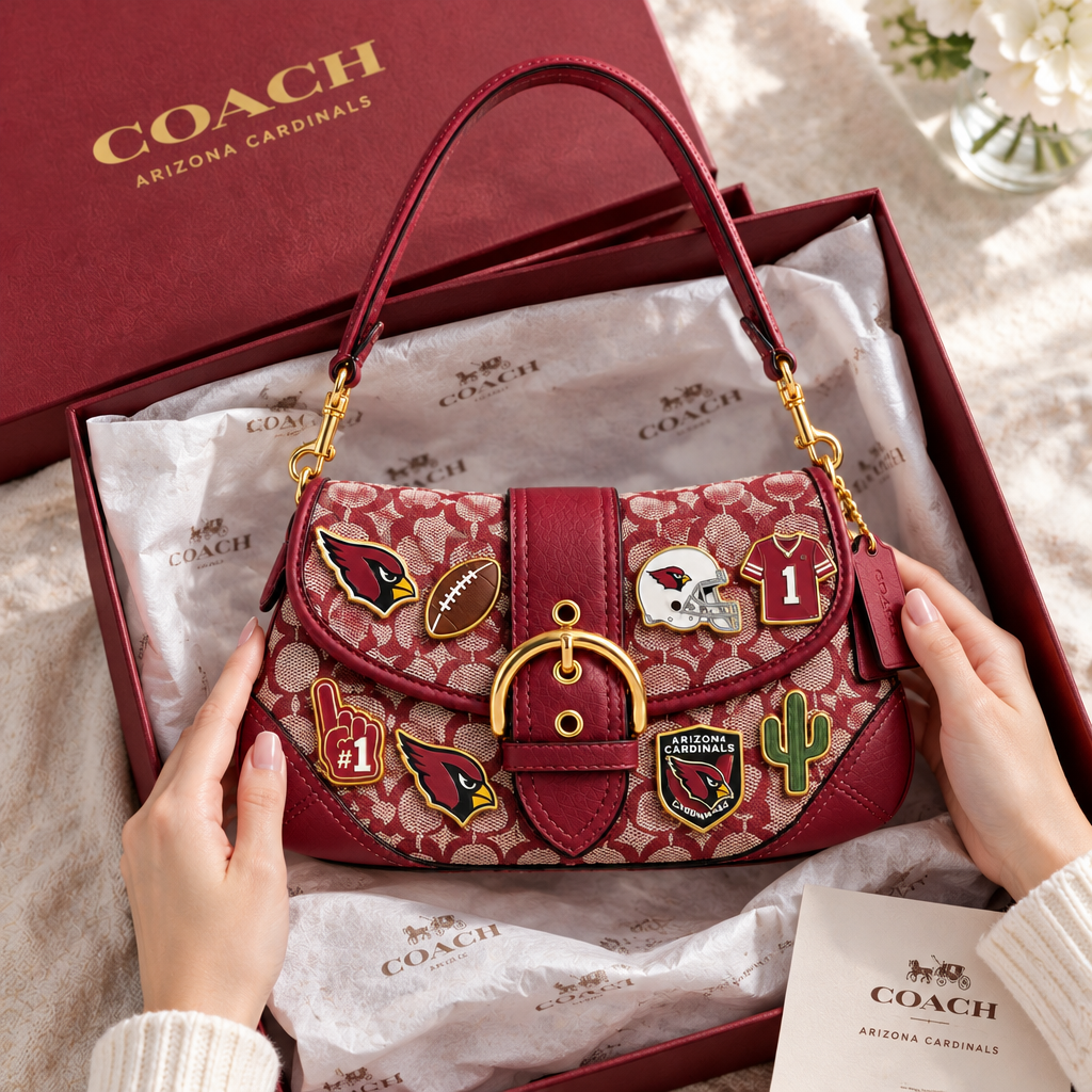 Arizona Cardinals Soho Bag With Charm
