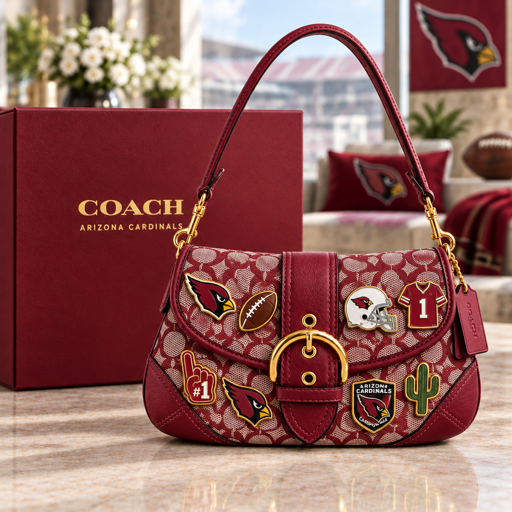 Arizona Cardinals Soho Bag With Charm