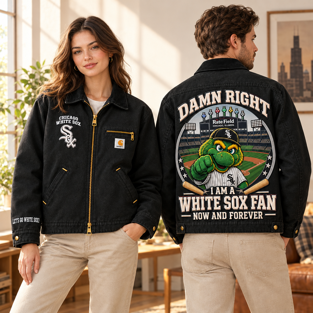 Chicago White Sox Embroidered Detroit Jacket