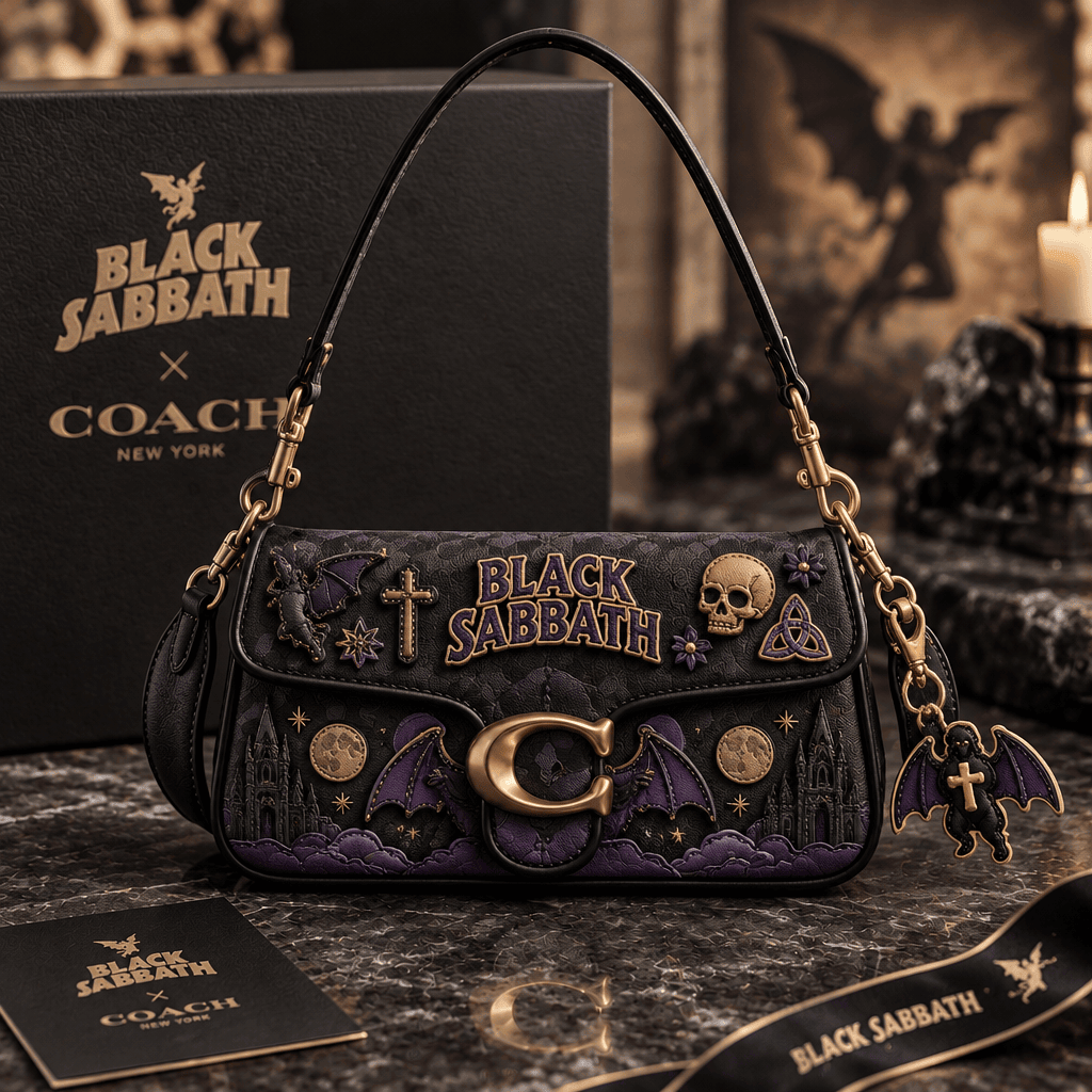 Premium BLST Coach Shoulder Cross With Charm LNTH