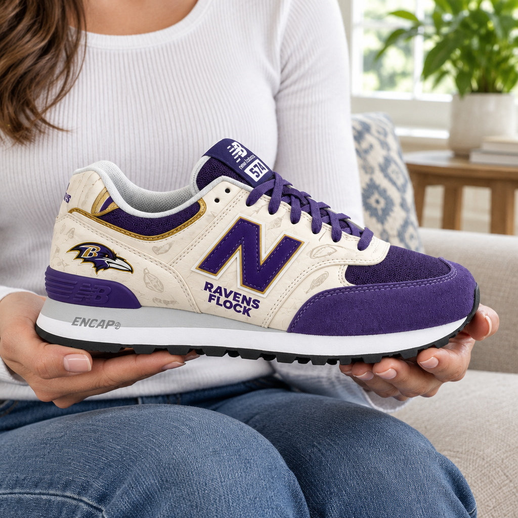 Baltimore Ravens NB 574 SNEAKER